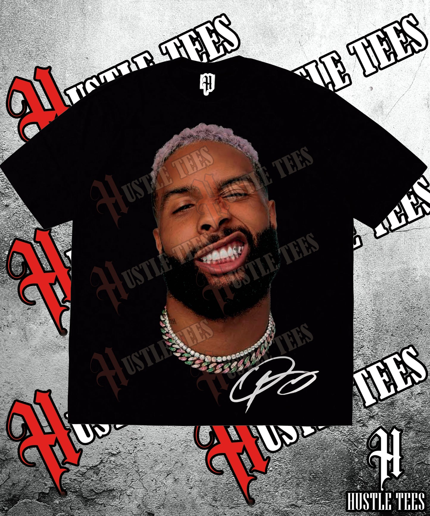 ODELL BECKHAM JR HEAD TEE