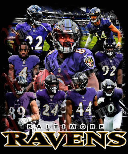 BALTIMORE RAVENS TEE